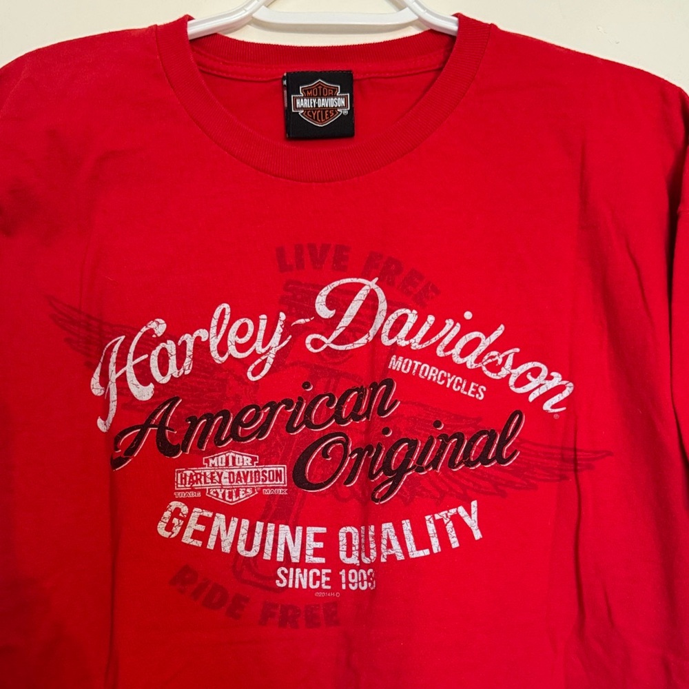 Harley-Davidson Bold Red Tee